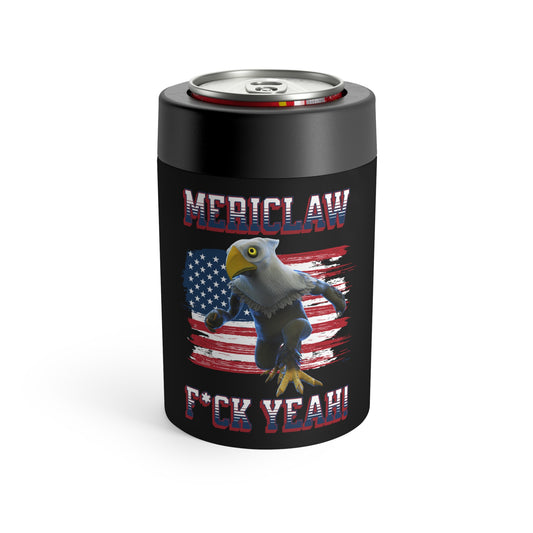 Mericlaw F*ck Yeah - TCG World Metaverse Sprite / American Flag Can Holder Cooler