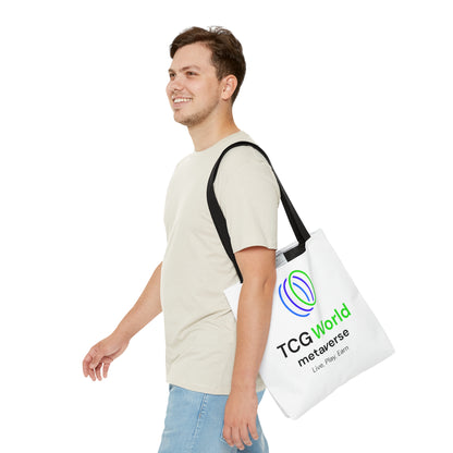 TCG World Metaverse Tote Bag - White