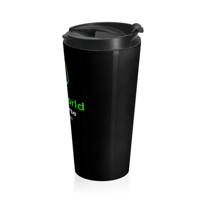 TCG World Metaverse Stainless Steel Travel Mug, 15oz Black