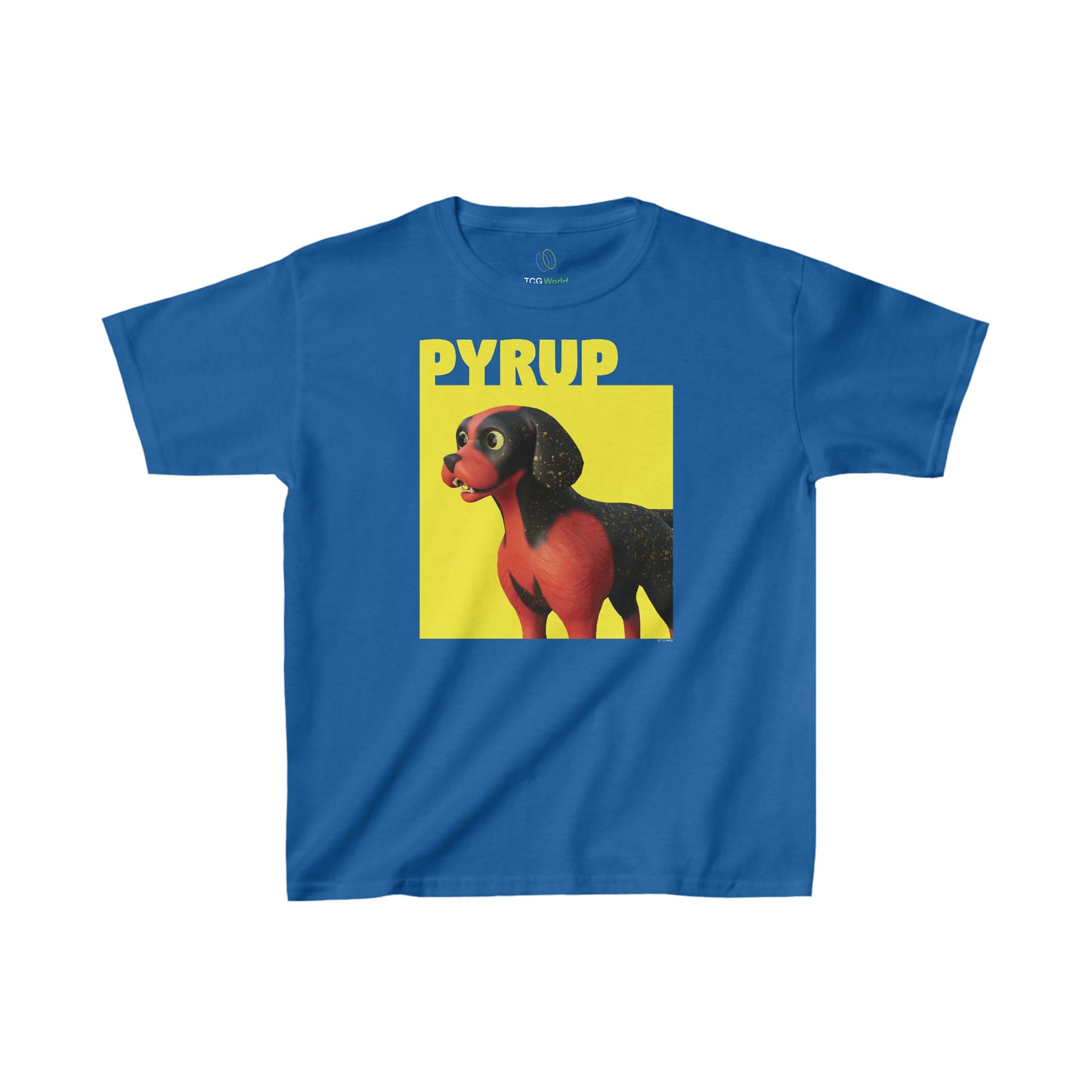 Pyrup Color Block - Kids Heavy Cotton™ Tee T-Shirt