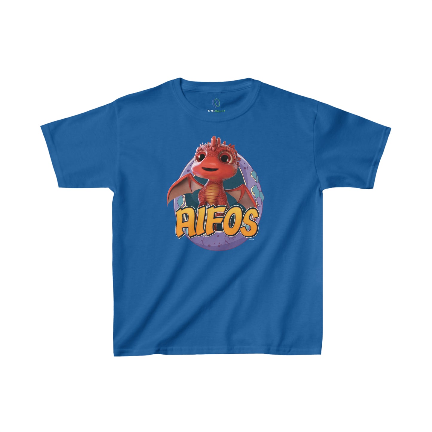 Aifos in Egg - Kids Heavy Cotton™ Tee T-Shirt