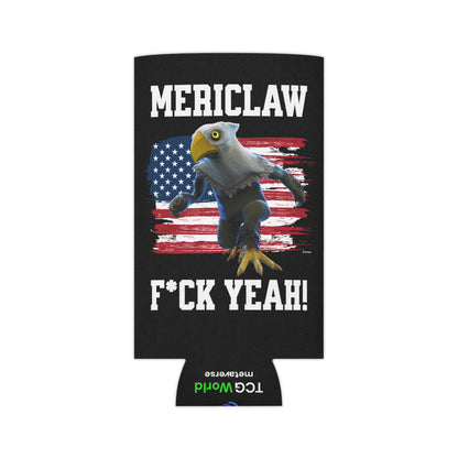 Mericlaw F*ck Yeah - TCG World Metaverse Sprite / American Flag Can Cooler