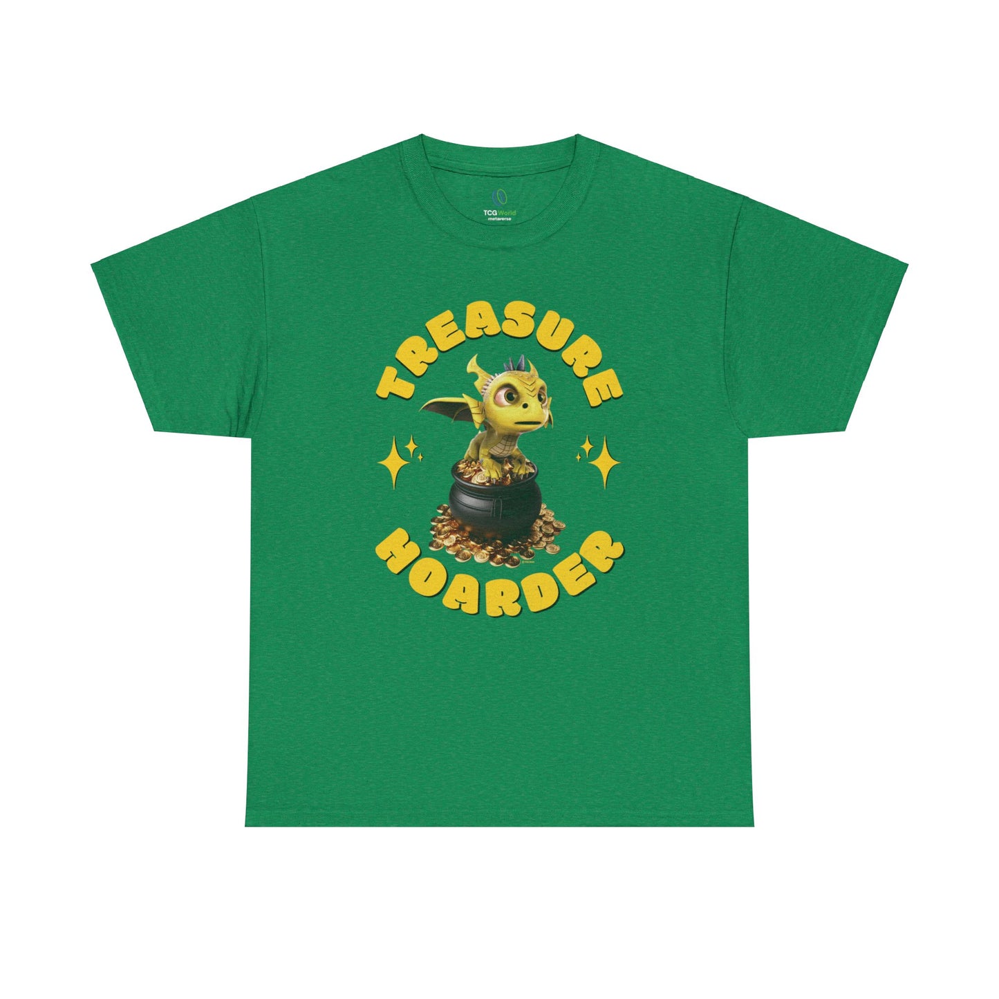 Treasure Hoarder Phaedra Saint Patrick's Day Adult Unisex Heavy Cotton Tee