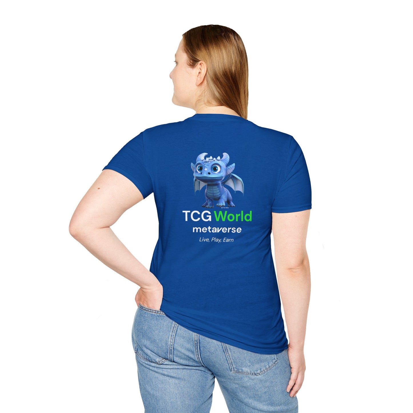 Boreas Front and Back Unisex Adult Softstyle T-Shirt