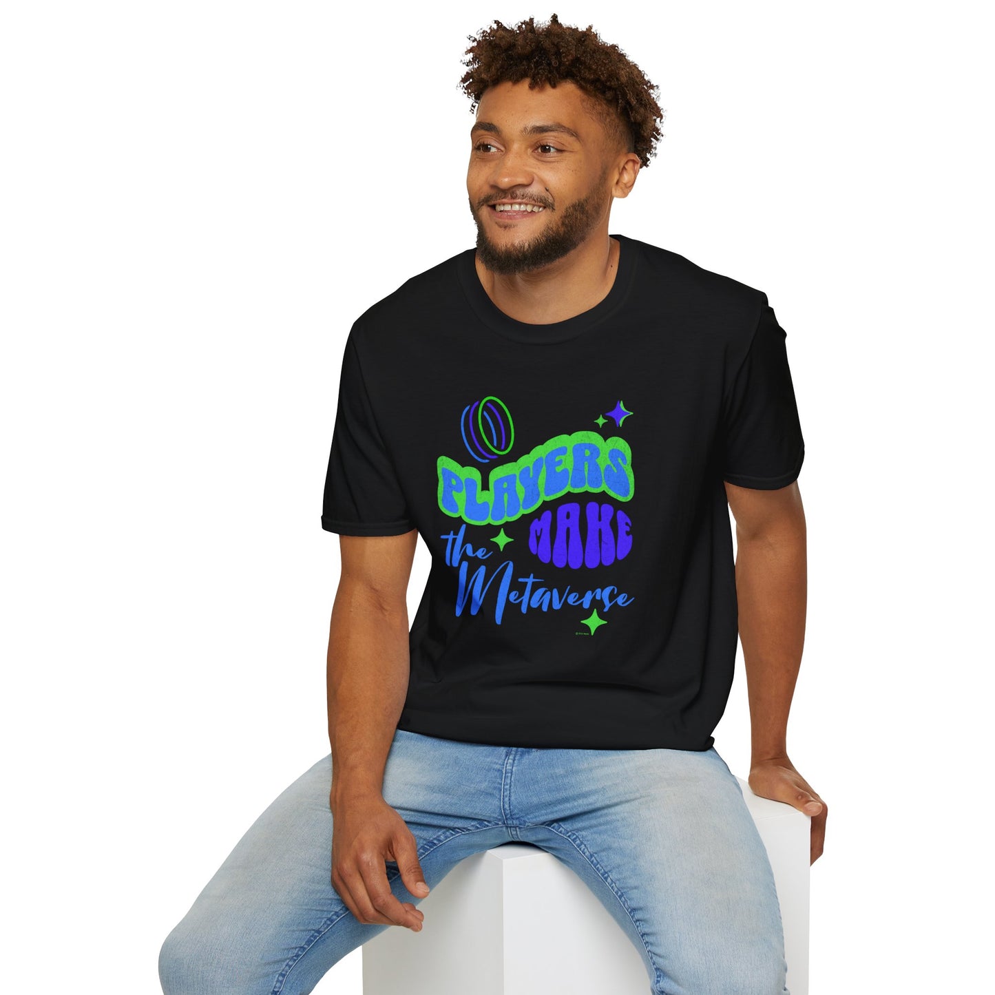 TCG World Players Make The Metaverse Unisex Adult Softstyle T-Shirt