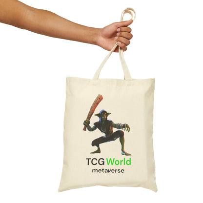 Ogore - TCG World Metaverse Sprite Canvas Tote Bag