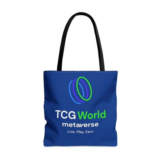 TCG World Metaverse Tote Bag - Dark Blue