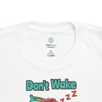 Aifos Don't Wake A Sleeping Dragon Toddler's Fine Jersey Tee Shirt