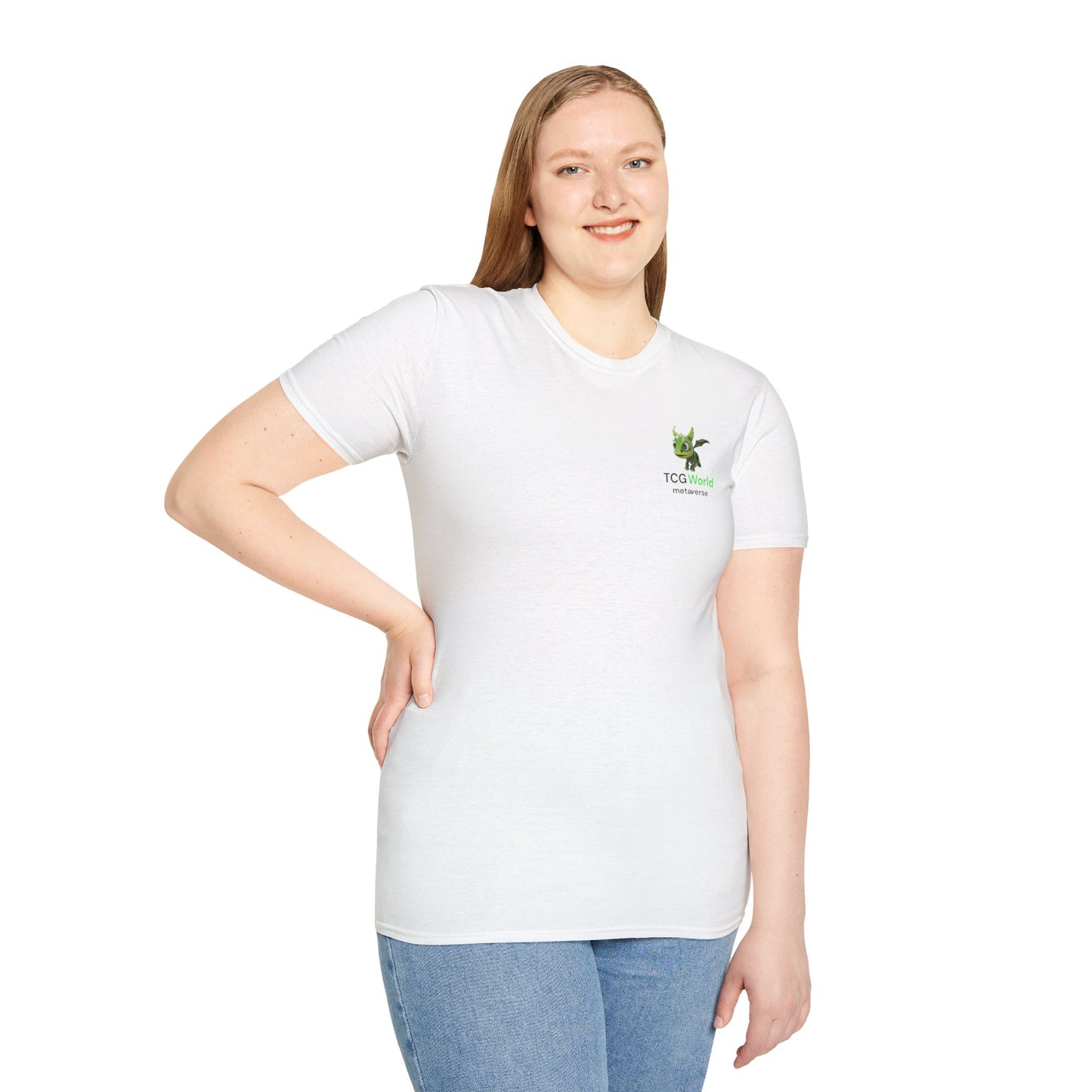 Gaia Front and Back Unisex Adult Softstyle T-Shirt