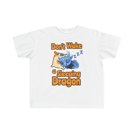 Boreas Don't Wake A Sleeping Dragon Toddler's Fine Jersey Tee Shirt