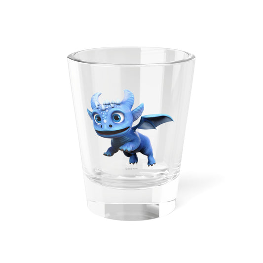 Boreas the Adorable Baby Dragon (Flying) - TCG World Shot Glass, 1.5oz