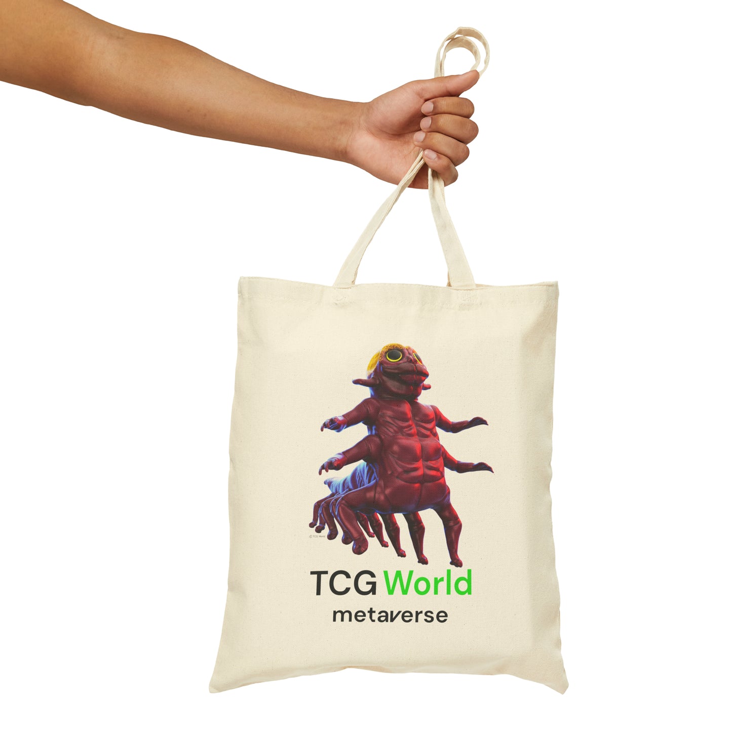 Milligent - TCG World Metaverse Sprite Canvas Tote Bag