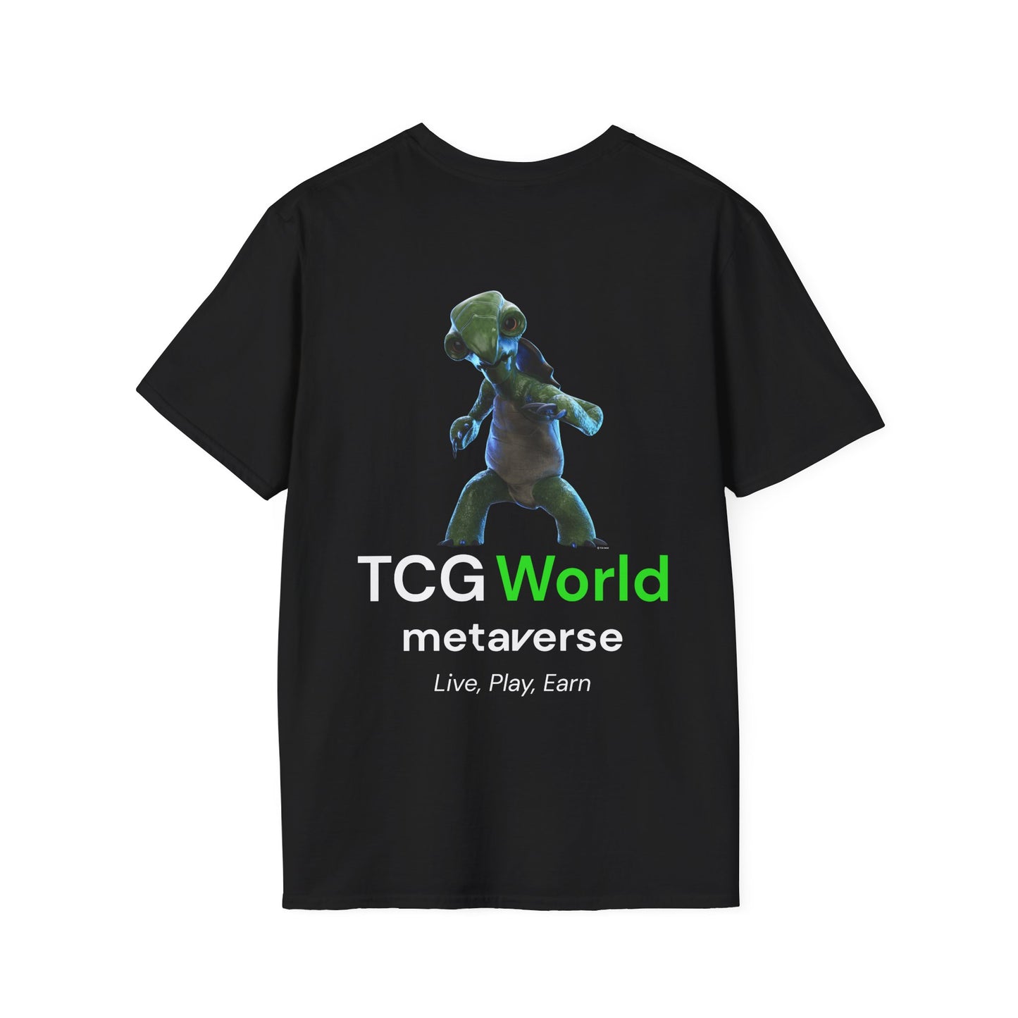 Snaplet - TCG World Metaverse Sprite Unisex Adult Softstyle T-Shirt