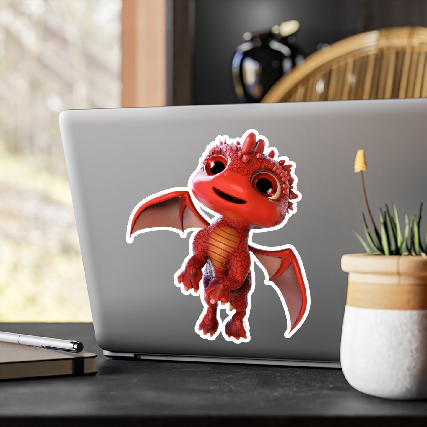 Flying Aifos Baby Dragon Kiss-Cut Vinyl Decal