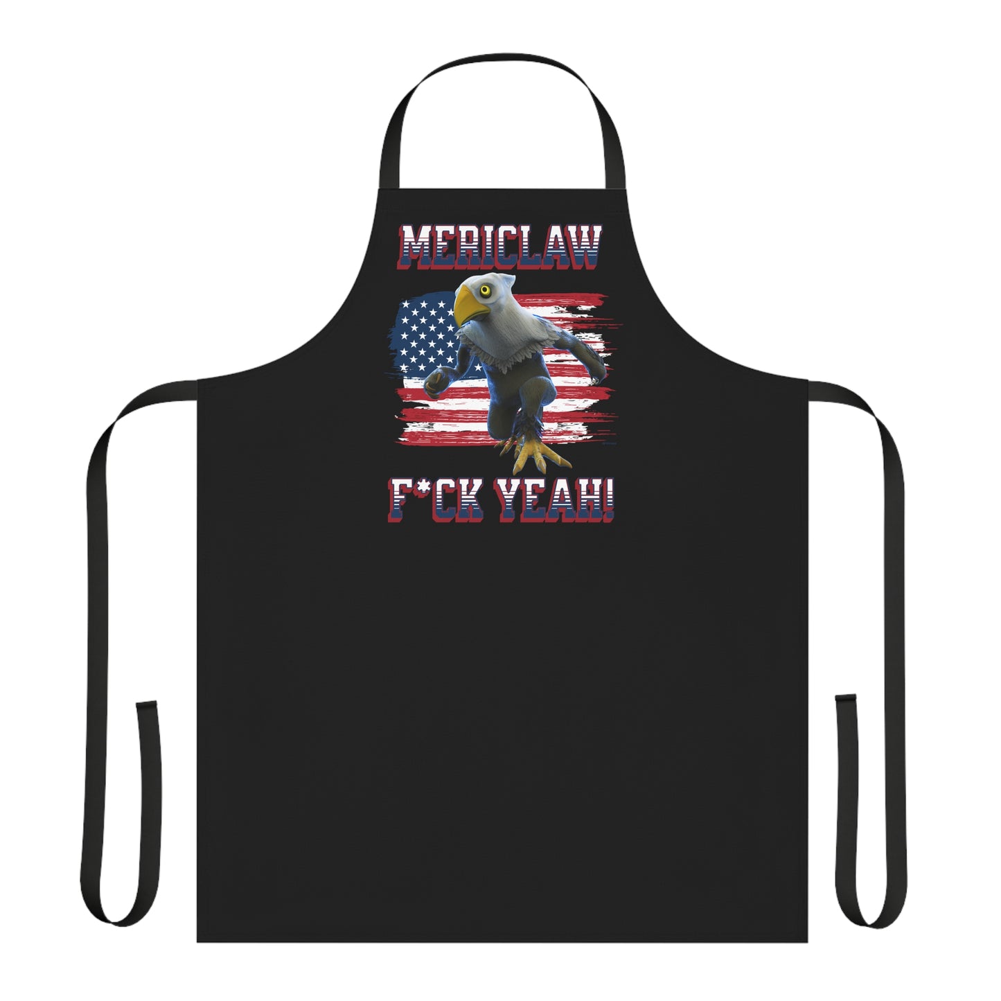 Mericlaw F*ck Yeah (Extra American) - TCG World Metaverse Sprite / American Flag BBQ Kitchen Apron