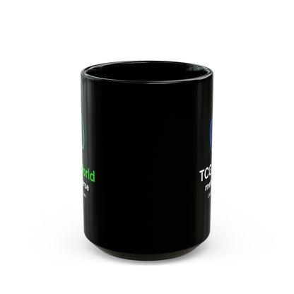 TCG World Metaverse Black Coffee Mug