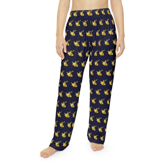 Phaedra Sleeping Women's Pajama Pants (Dark Blue)