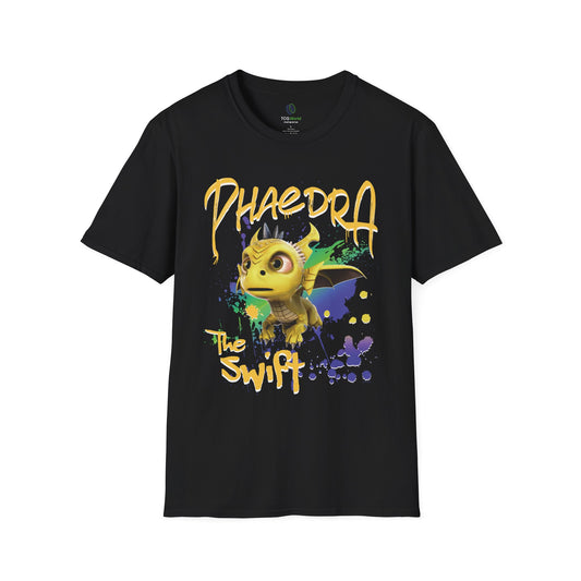 Phaedra The Swift - Paint Splatter Unisex Adult Softstyle T-Shirt