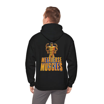 Helmix Metaverse Muscles Sprite - TCG World Adult Hoodie Unisex Heavy Blend™ Hooded Sweatshirt