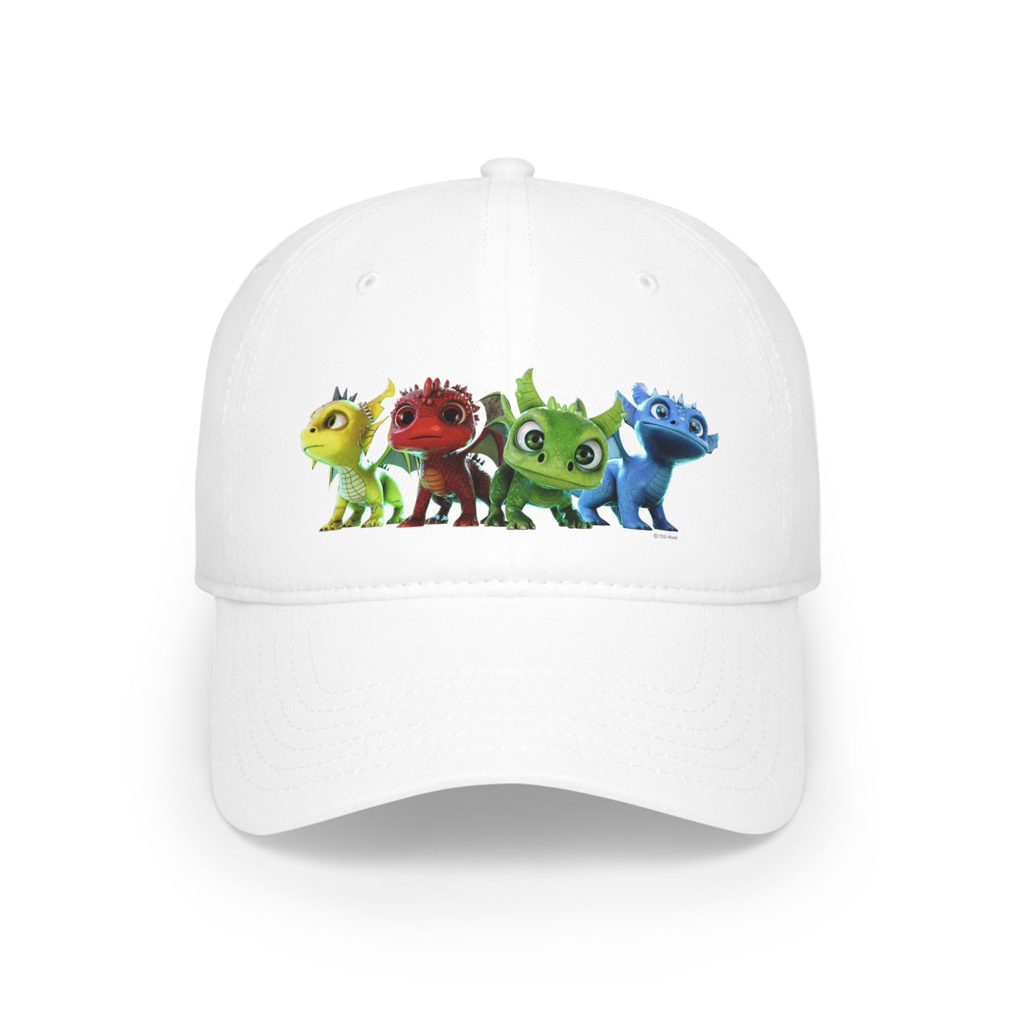 TCG World Baby Dragons - Low Profile Baseball Hat - Unisex Adult