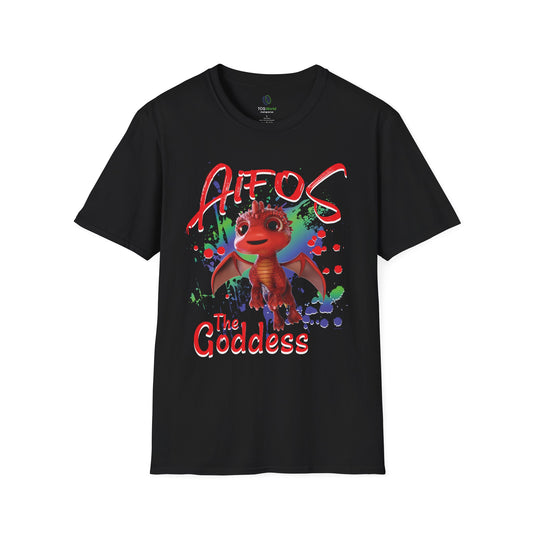 Aifos The Goddess - Paint Splatter Unisex Adult Softstyle T-Shirt