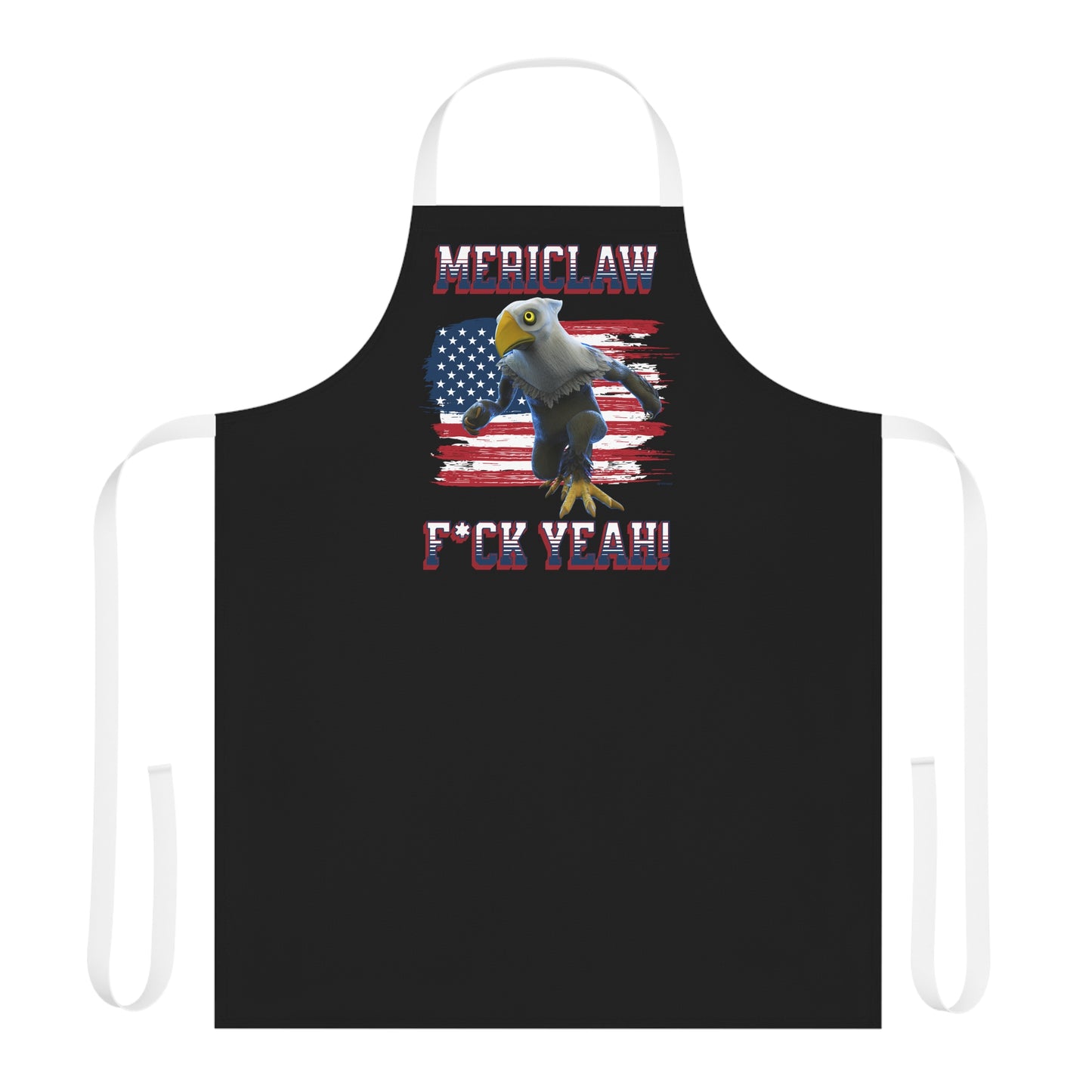 Mericlaw F*ck Yeah (Extra American) - TCG World Metaverse Sprite / American Flag BBQ Kitchen Apron