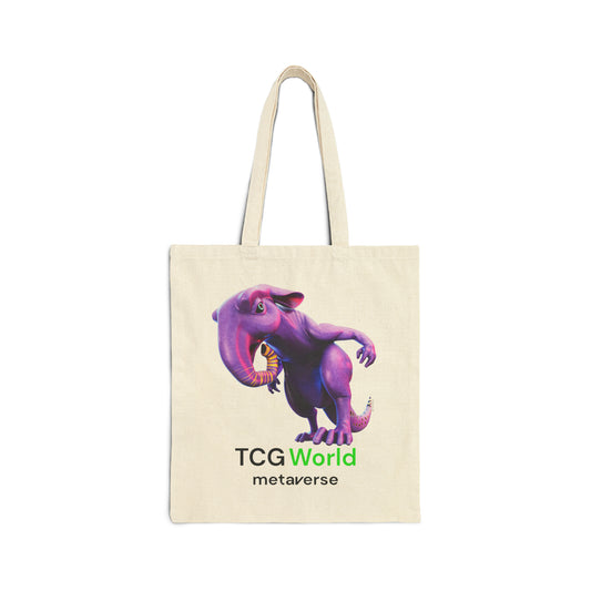 Elphadillo - TCG World Metaverse Sprite Canvas Tote Bag