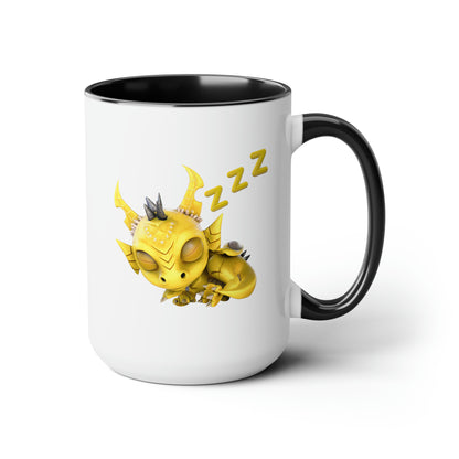 Baby Phaedra Dragon - Two-Toned Coffee Mug, 15oz