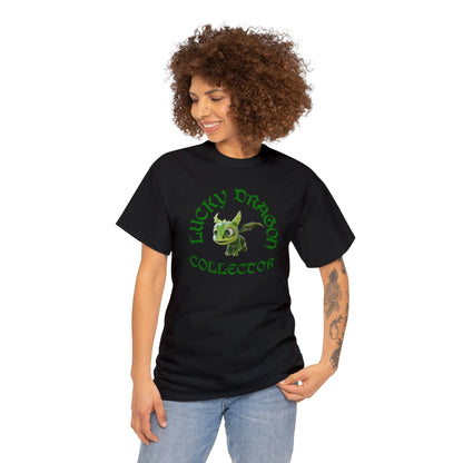 Lucky Dragon Collector Gaia Saint Patrick's Day Adult Unisex Heavy Cotton Tee