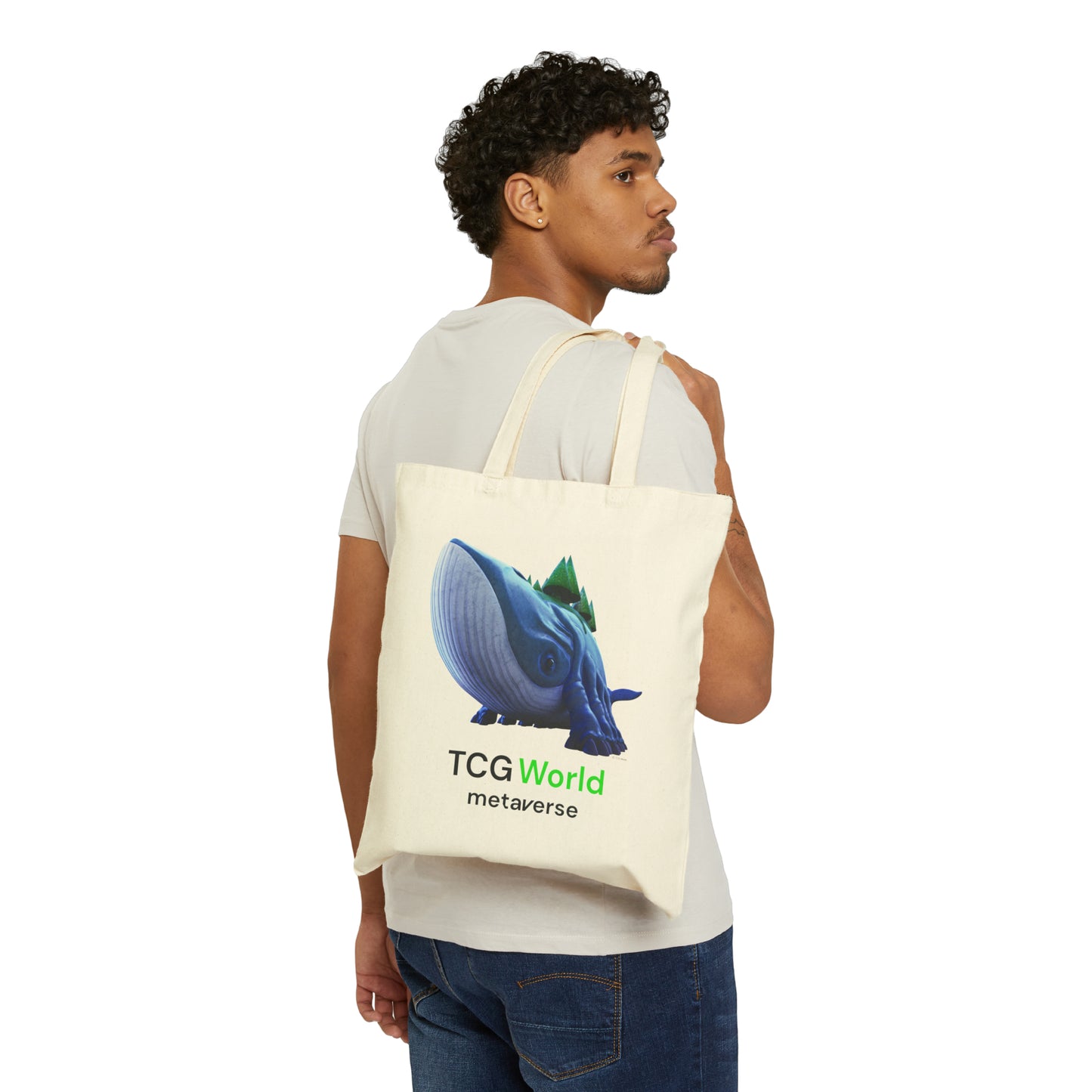 Landale - TCG World Metaverse Sprite Canvas Tote Bag