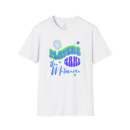 TCG World Players Make The Metaverse Unisex Adult Softstyle T-Shirt