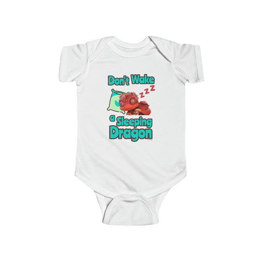 Aifos Don't Wake A Sleeping Dragon - Infant Fine Jersey Bodysuit
