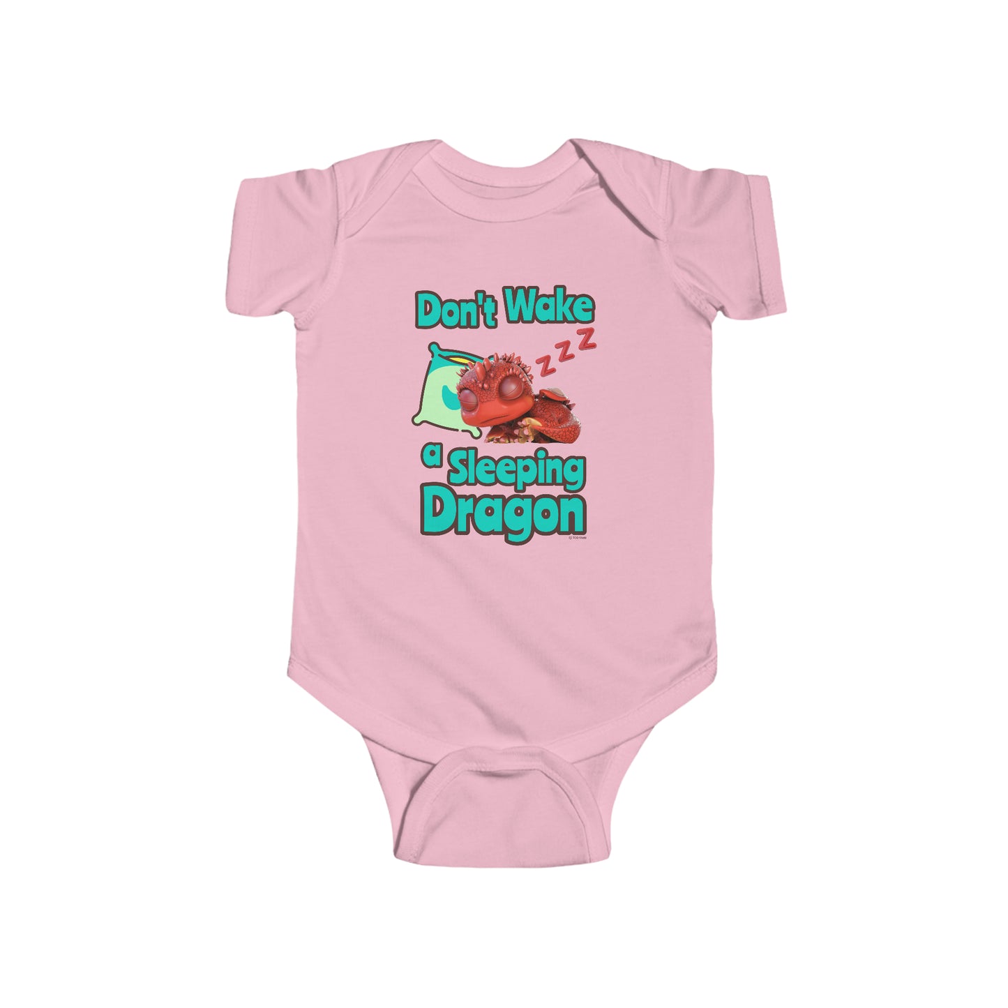 Aifos Don't Wake A Sleeping Dragon - Infant Fine Jersey Bodysuit