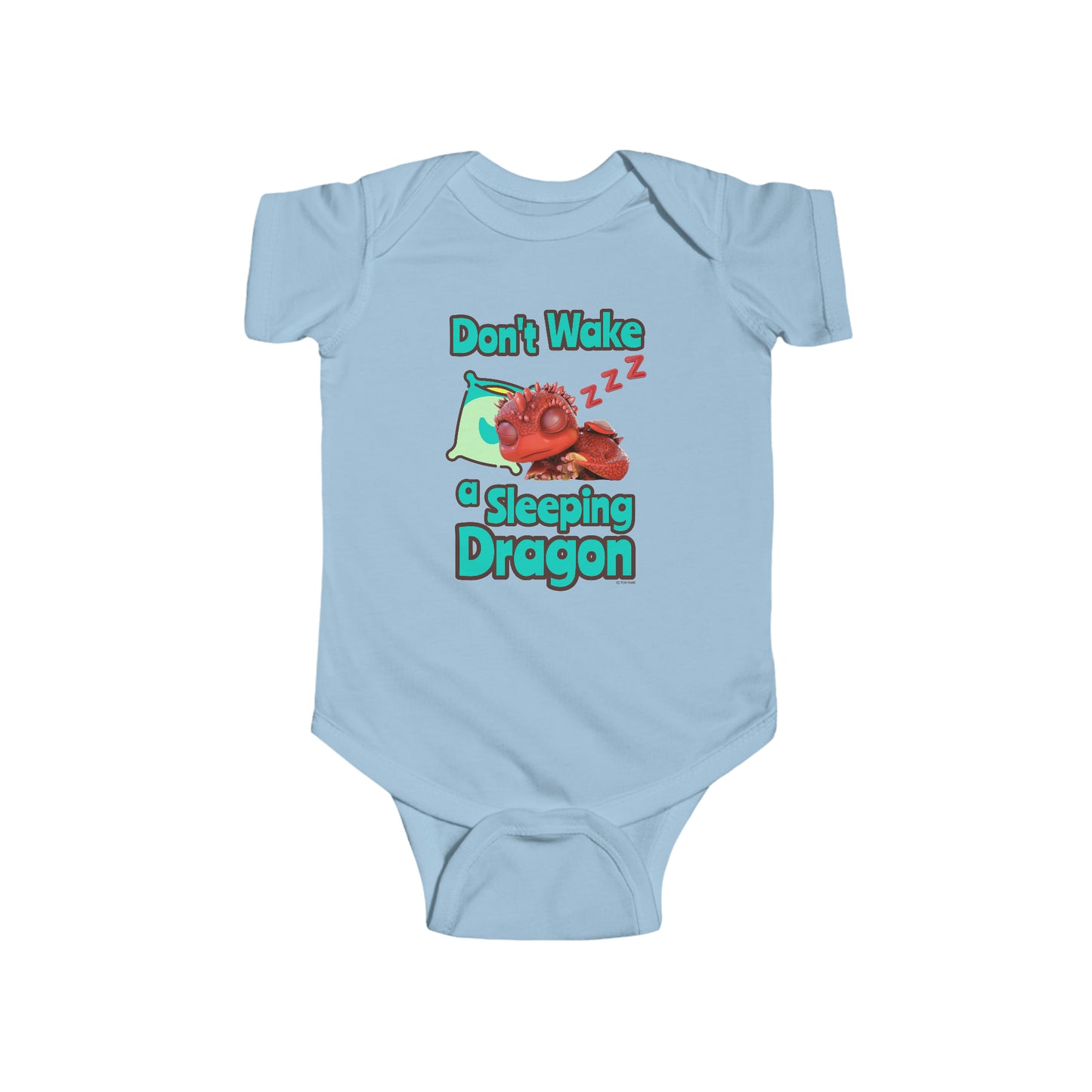 Aifos Don't Wake A Sleeping Dragon - Infant Fine Jersey Bodysuit