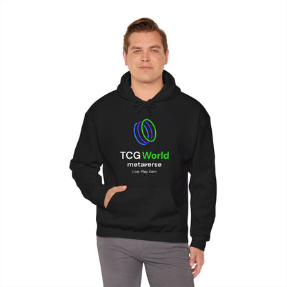 Aifos The Goddess Guardian of the Metaverse Hoodie, Adult Unisex Heavy Blend™ Hooded Sweatshirt