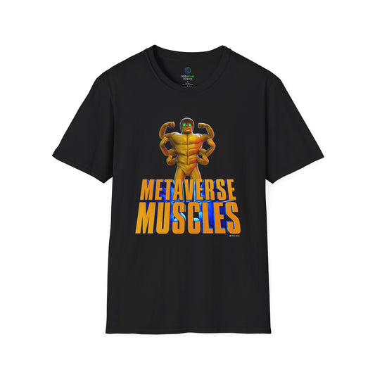 Helmix Metaverse Muscles - TCG World Metaverse Unisex Adult Softstyle T-Shirt