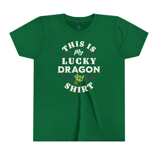 This is my Lucky Dragon Shirt Gaia Saint Patrick's Day Youth Short Sleeve Tee