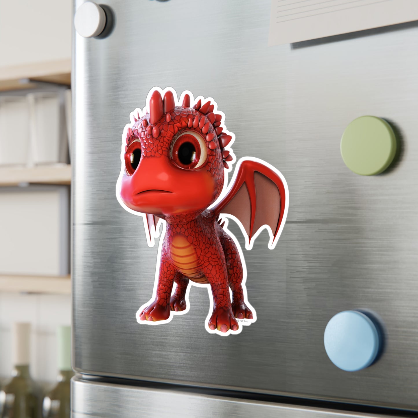 Aifos - TCG World Metaverse Baby Dragon Kiss-Cut Vinyl Decal