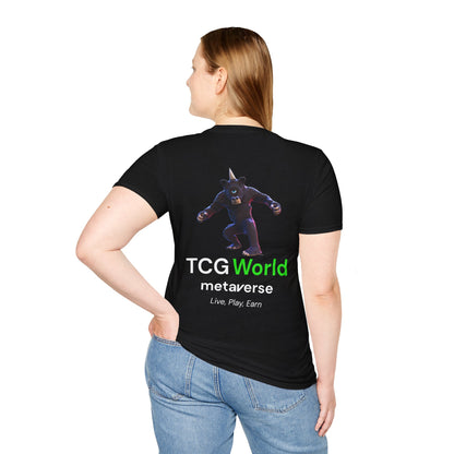 Cybroar - TCG World Metaverse Sprite Unisex Adult Softstyle T-Shirt