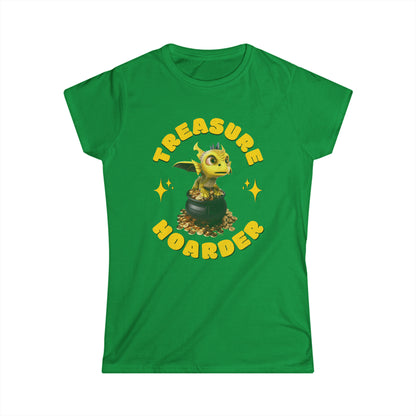 Treasure Hoarder Phaedra Saint Patrick's Day - Women's Softstyle Tee T-Shirt