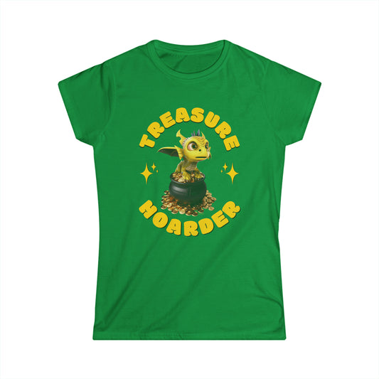 Treasure Hoarder Phaedra Saint Patrick's Day - Women's Softstyle Tee T-Shirt