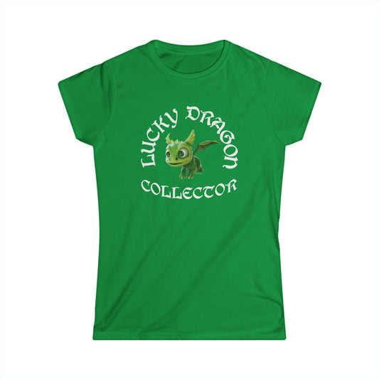 Lucky Dragon Collector Gaia Saint Patrick's Day - Women's Softstyle Tee T-Shirt