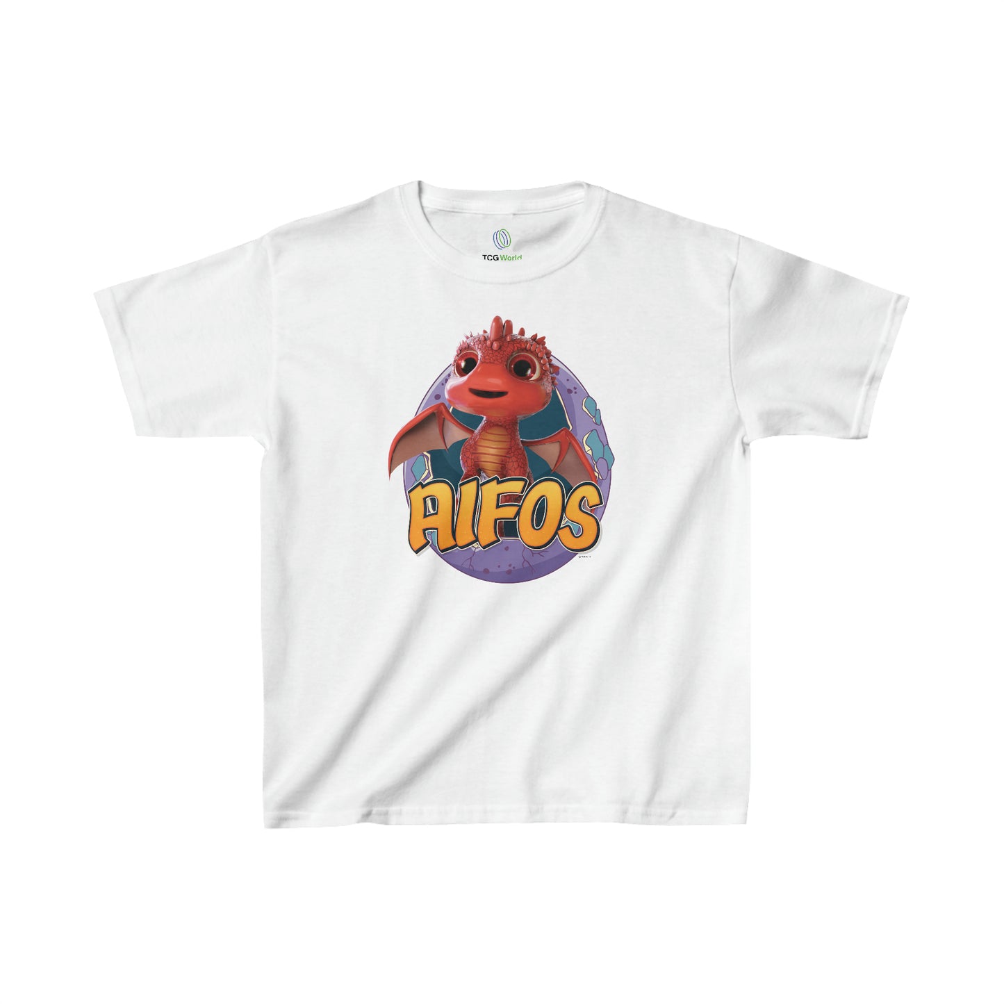 Aifos in Egg - Kids Heavy Cotton™ Tee T-Shirt