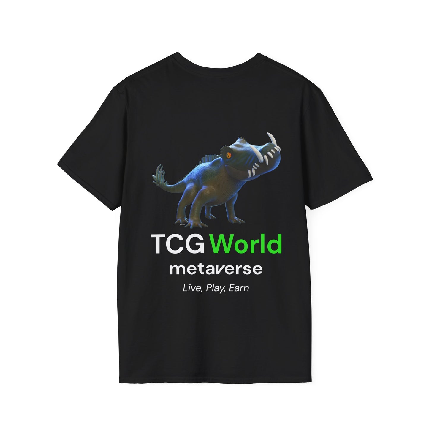 Megodile - TCG World Metaverse Sprite Unisex Adult Softstyle T-Shirt