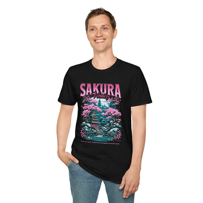 Visit Sakura Valley - TCG World Unisex Adult Softstyle T-Shirt