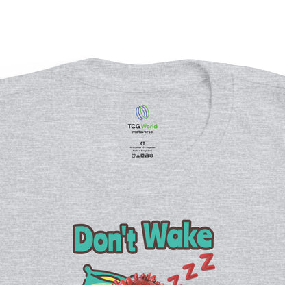 Aifos Don't Wake A Sleeping Dragon Toddler's Fine Jersey Tee Shirt