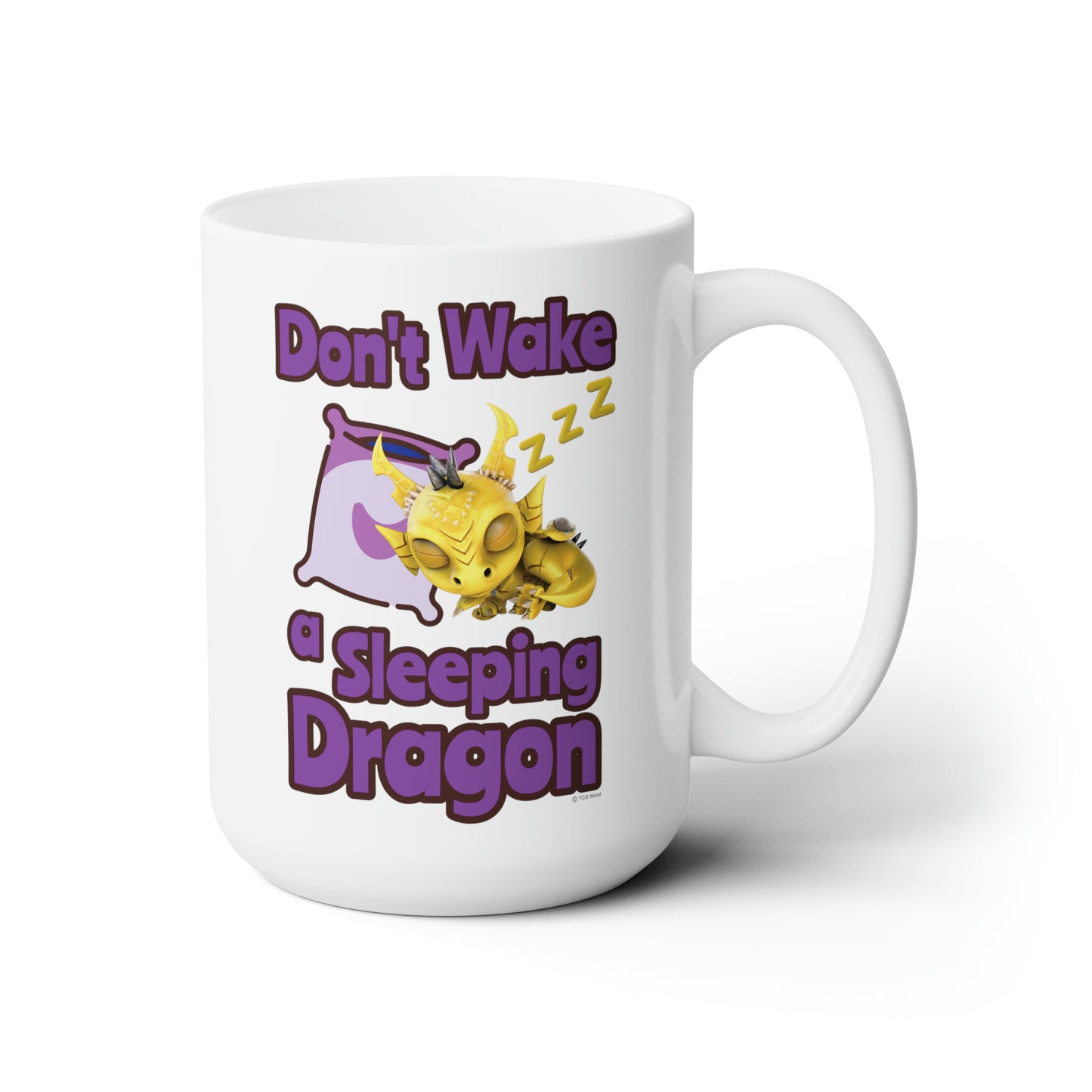 Phaedra Don't Wake A Sleeping Dragon Ceramic Mug 15oz