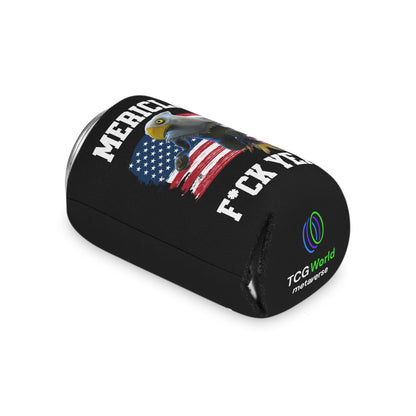 Mericlaw F*ck Yeah - TCG World Metaverse Sprite / American Flag Can Cooler