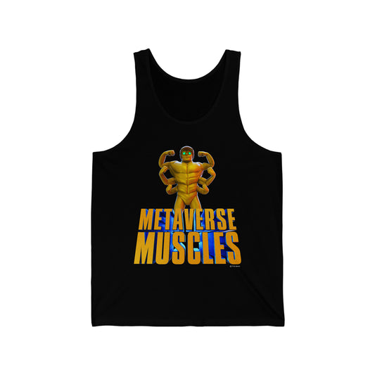 Helmix Metaverse Muscles - TCG World Sprite Adult Unisex Jersey Tank Top Shirt