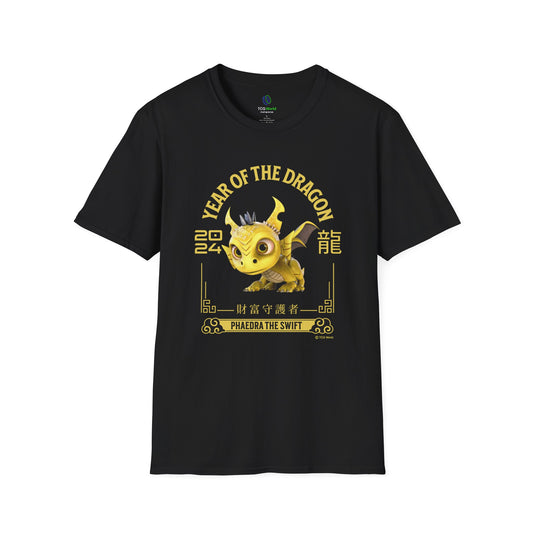 2024 Year of the Dragon - Phaedra The Swift - Unisex Adult Softstyle T-Shirt